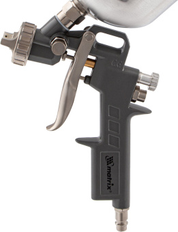 Краскораспылитель Matrix 57315 230л/мин соп.:1.8мм бак:1л серебристый - купить недорого с доставкой в интернет-магазине