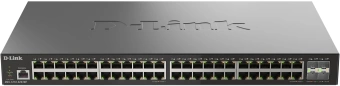 Коммутатор D-Link DGS-1210-52X/ME/C1A 48x1Гбит/с 4SFP+ управляемый - купить недорого с доставкой в интернет-магазине