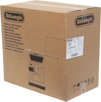Кофемашина Delonghi Eletta Cappuccino Evo ECAM46.860.B 1450Вт черный/серебристый - купить недорого с доставкой в интернет-магазине