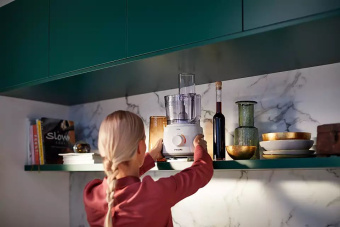 Кухонный комбайн Philips HR7310/00 700Вт белый - купить недорого с доставкой в интернет-магазине