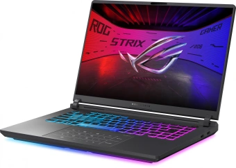 Ноутбук Asus ROG Strix G16 G615LW-S5080 Core Ultra 9 275HX 32Gb SSD1Tb NVIDIA GeForce RTX5080 16Gb 16" IPS WQXGA (2560x1600) без ОС grey WiFi BT Cam (90NR0LG1-M00330) - купить недорого с доставкой в интернет-магазине
