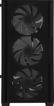 Корпус Accord ACC-ZCU1B черный без БП mATX 5x120mm 2xUSB3.0 1xUSB3.1 audio bott PSU - купить недорого с доставкой в интернет-магазине