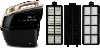 Пылесос Vitek VT-8100 1800Вт шампань/черный - купить недорого с доставкой в интернет-магазине