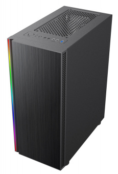 Корпус Formula CL-3302B RGB черный без БП ATX 7x120mm 2xUSB2.0 1xUSB3.0 audio bott PSU - купить недорого с доставкой в интернет-магазине
