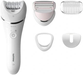 Эпилятор Philips BRE710/01 скор.:2 насад.:4 от аккум. белый - купить недорого с доставкой в интернет-магазине