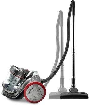 Пылесос Kitfort КТ-5152 700Вт серый/красный - купить недорого с доставкой в интернет-магазине