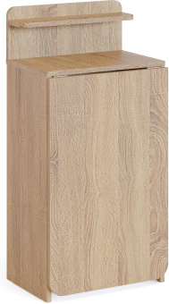 Стол для компьютера Сокол СП-19 складн. столешница ЛДСП дуб сонома каркас хром (00-00013783) - купить недорого с доставкой в интернет-магазине