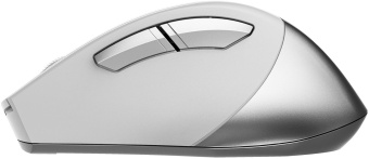 Мышь A4Tech Fstyler FB35S белый/серый оптическая 2000dpi беспров. BT/Radio USB для ноутбука 5but (FB35S USB ICY WHITE) - купить недорого с доставкой в интернет-магазине