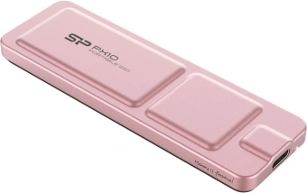 Накопитель SSD Silicon Power USB-C 512GB SP512GBPSDPX10CP PX10 1.8" розовый - купить недорого с доставкой в интернет-магазине