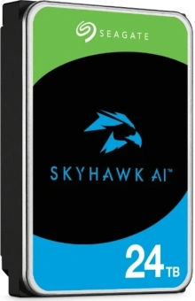 Жесткий диск Seagate SATA-III 24TB ST24000VE002 SkyHawkAI 512E (7200rpm) 512Mb 3.5" - купить недорого с доставкой в интернет-магазине