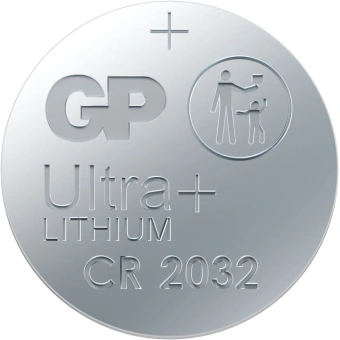 Батарея GP Lithium CR2032UP CR2032 260mAh (2шт) блистер - купить недорого с доставкой в интернет-магазине