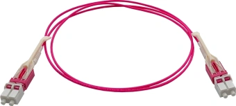 Патч-корд Lanmaster LAN-2LC-2LC/OM4H-1.0 2x50/125 OM4 LC дуплекс-LC дуплекс 1м LSZH розовый - купить недорого с доставкой в интернет-магазине