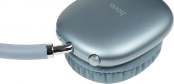 Наушники мониторные Hoco Air Triumph W35 голубой беспроводные bluetooth оголовье - купить недорого с доставкой в интернет-магазине