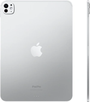 Планшет Apple iPad Pro 2024 A2836 M4 9C RAM8Gb ROM256Gb 11" OLED 2420x1668 iOS серебристый 12Mpix 12Mpix BT WiFi 10hr - купить недорого с доставкой в интернет-магазине