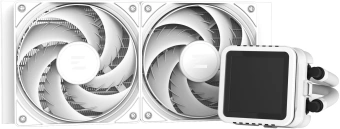 Система водяного охлаждения Zalman Alpha2 A24 DS ARGB Soc-AM5/AM4/1151/1200/2066/2011/1700 белый 4-pin 29.7dB CU LCD 320W Ret (ALPHA2 A24 DS WHITE) - купить недорого с доставкой в интернет-магазине