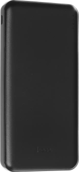 Мобильный аккумулятор Hoco J100 High-ranking 10000mAh 2.1A 2xUSB-A черный - купить недорого с доставкой в интернет-магазине