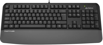 Клавиатура A4Tech Fstyler FK20 серый USB Multimedia (подставка для запястий) (FK20) кабель 1.5м - купить недорого с доставкой в интернет-магазине