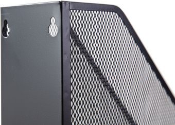 Лоток вертикальный Deli E9186 для бумаг 250х73х316мм черный металл сетка - купить недорого с доставкой в интернет-магазине