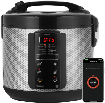Мультиварка Red Solution SkyCooker RMC-M225S 5л 860Вт черный/серый - купить недорого с доставкой в интернет-магазине