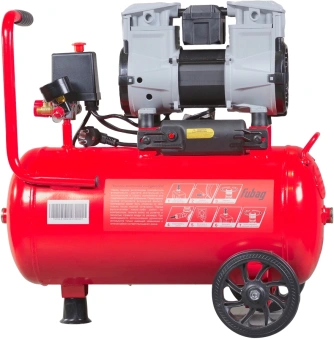 Компрессор поршневой Fubag OLS 190/24 CM1.6 безмасляный 190л/мин 24л 1200Вт красный/черный - купить недорого с доставкой в интернет-магазине