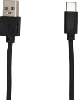 Кабель SunWind USB (m)-USB Type-C (m) 1м черный блистер - купить недорого с доставкой в интернет-магазине