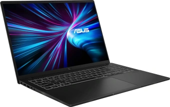 Ноутбук Asus V16 V3607VJ-TK268 Core 5 210H 16Gb SSD512Gb NVIDIA GeForce RTX 3050 6Gb 16" IPS WUXGA (1920x1200) без ОС black WiFi BT Cam (90NB15V1-M00JK0) - купить недорого с доставкой в интернет-магазине