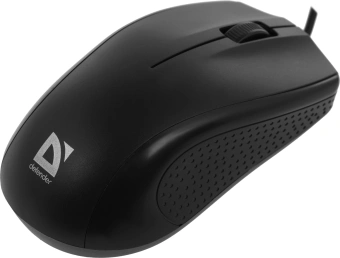 Мышь Defender MB-160 черный оптическая 1000dpi USB для ноутбука 2but (52160) - купить недорого с доставкой в интернет-магазине