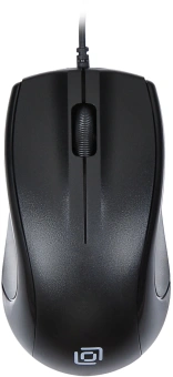 Мышь Оклик 185M черный оптическая 1200dpi USB для ноутбука 3but (945606) - купить недорого с доставкой в интернет-магазине