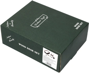 Настольный набор Good Sunrise M6C-25A (6 предметов) красное дерево дерево бордовый/черный - купить недорого с доставкой в интернет-магазине