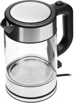 Чайник электрический Xiaomi Electric Glass Kettle RU 1.7л. 2200Вт прозрачный/черный корпус: стекло/пластик (BHR7490RU) - купить недорого с доставкой в интернет-магазине