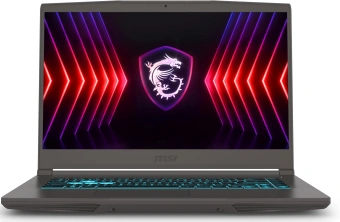 Ноутбук MSI Thin 15 B12UCX-2633XRU Core i5 12450H 16Gb SSD512Gb NVIDIA GeForce RTX 2050 4Gb 15.6" IPS FHD (1920x1080) FreeDOS grey WiFi BT Cam (9S7-16R831-2633) - купить недорого с доставкой в интернет-магазине