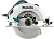 Циркулярная пила (дисковая) Makita HS7600 1200Вт (ручная) D диска.:185мм