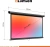 Экран Lumien 84" 137x192см Eco Picture LEP-100129 16:9 настенно-потолочный рулонный черный - купить недорого с доставкой в интернет-магазине