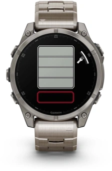 Смарт-часы Garmin Fenix fenix 8 47mm 47мм 1.4" AMOLED корп.серый рем.серый разм.брасл.:125-210мм (010-02904-40) - купить недорого с доставкой в интернет-магазине