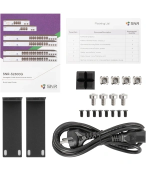 Коммутатор SNR SNR-S2300G-8TM (L2) 8x1Гбит/с 2SFP управляемый - купить недорого с доставкой в интернет-магазине
