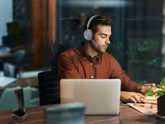 Телефон SIP Yealink W78P черный - купить недорого с доставкой в интернет-магазине