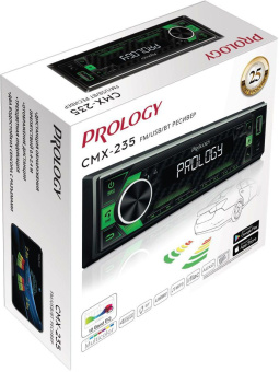 Автомагнитола Prology CMX-235 1DIN 4x55Вт v4.2 ПДУ (PRCMX235) - купить недорого с доставкой в интернет-магазине