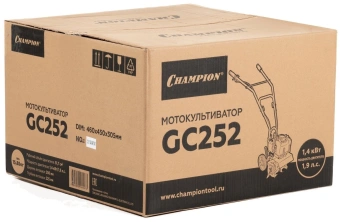 Культиватор Champion GC252 1.9л.с. - купить недорого с доставкой в интернет-магазине