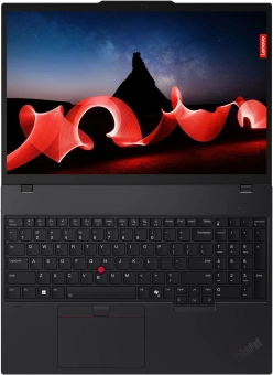 Ноутбук Lenovo ThinkPad T16 G3 Core Ultra 5 125U 16Gb SSD512Gb Intel Graphics 16" IPS WUXGA (1920x1200) Windows 11 Pro 64 black WiFi BT Cam (21MQS0T500) - купить недорого с доставкой в интернет-магазине