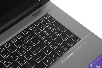 Ноутбук Machenike L17 Pulsar L Core i5 12450H 16Gb SSD1Tb NVIDIA GeForce RTX4050 6Gb 17.3" IPS FHD (1920x1080) FreeDOS grey WiFi BT Cam 2668mAh (JJ00GA00JRU) - купить недорого с доставкой в интернет-магазине
