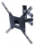 Кронштейн для телевизора Kromax DIX-24 черный 15"-55" макс.35кг настенный поворотно-выдвижной и наклонный - купить недорого с доставкой в интернет-магазине