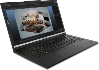 Ноутбук Lenovo ThinkPad P14s G5 Core Ultra 9 185H 32Gb SSD1Tb Intel Arc 14.5" IPS WQXGA (2560x1600) Windows 11 Pro black WiFi BT Cam (21G3S5DU00) - купить недорого с доставкой в интернет-магазине