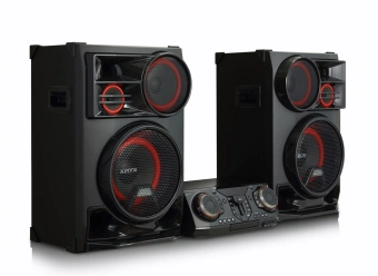 Минисистема LG CL98-FS черный 3500Вт FM USB BT - купить недорого с доставкой в интернет-магазине