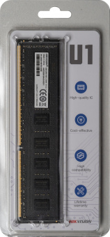 Память DDR3 8Gb 1600MHz Hikvision HKED3081BAA2A0ZA1/8G RTL PC3-12800 CL11 DIMM 240-pin 1.5В Ret - купить недорого с доставкой в интернет-магазине