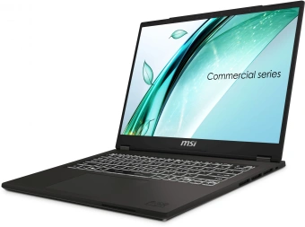 Ноутбук MSI Commercial 14 H A13MG-002US Core i5 13420H 16Gb SSD512Gb Intel Iris Xe graphics 14" IPS FHD+ (1920x1200) Windows 11 Professional Multi Language grey WiFi BT Cam (9S7-14L111-002) - купить недорого с доставкой в интернет-магазине
