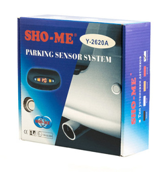 Парковочный Радар Sho-Me Y-2620N04 4 датчика черный - купить недорого с доставкой в интернет-магазине