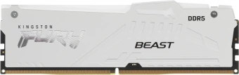 Память DDR5 16GB 6400MHz Kingston KF564C32BWEA-16 Fury Beast RGB RTL Gaming PC5-51200 CL32 DIMM 288-pin 1.4В dual rank с радиатором Ret - купить недорого с доставкой в интернет-магазине