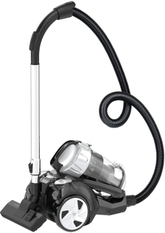 Пылесос Vitek VT-CV1230 2200Вт черный/серебристый - купить недорого с доставкой в интернет-магазине