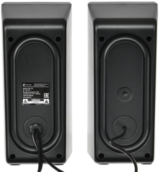 Колонки Оклик OK-127 2.0 черный 6Вт - купить недорого с доставкой в интернет-магазине