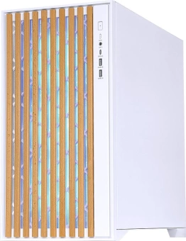 Корпус Formula TimberLine T0 белый без БП mATX 6x120mm 6x140mm 2xUSB3.0 audio - купить недорого с доставкой в интернет-магазине